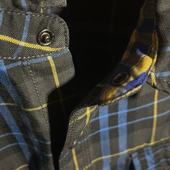 The North Face Long Sleeve Snap Button Up Shirt Collared XL Outdoor Hiking - Picture 7 of 7